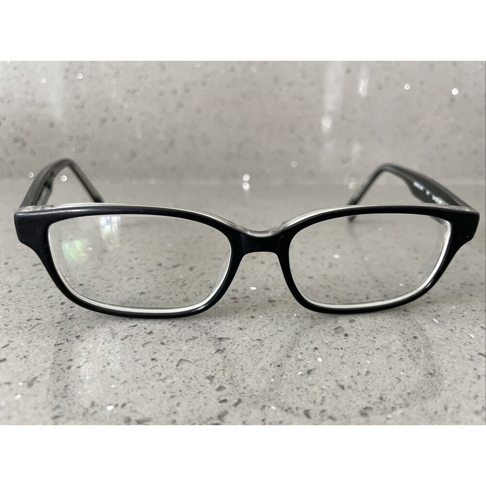 MARCHON X GAMES SUPERSLOPE 001 BLACK CLEAR EYEGLASSES FRAMES ONLY 50-15-135